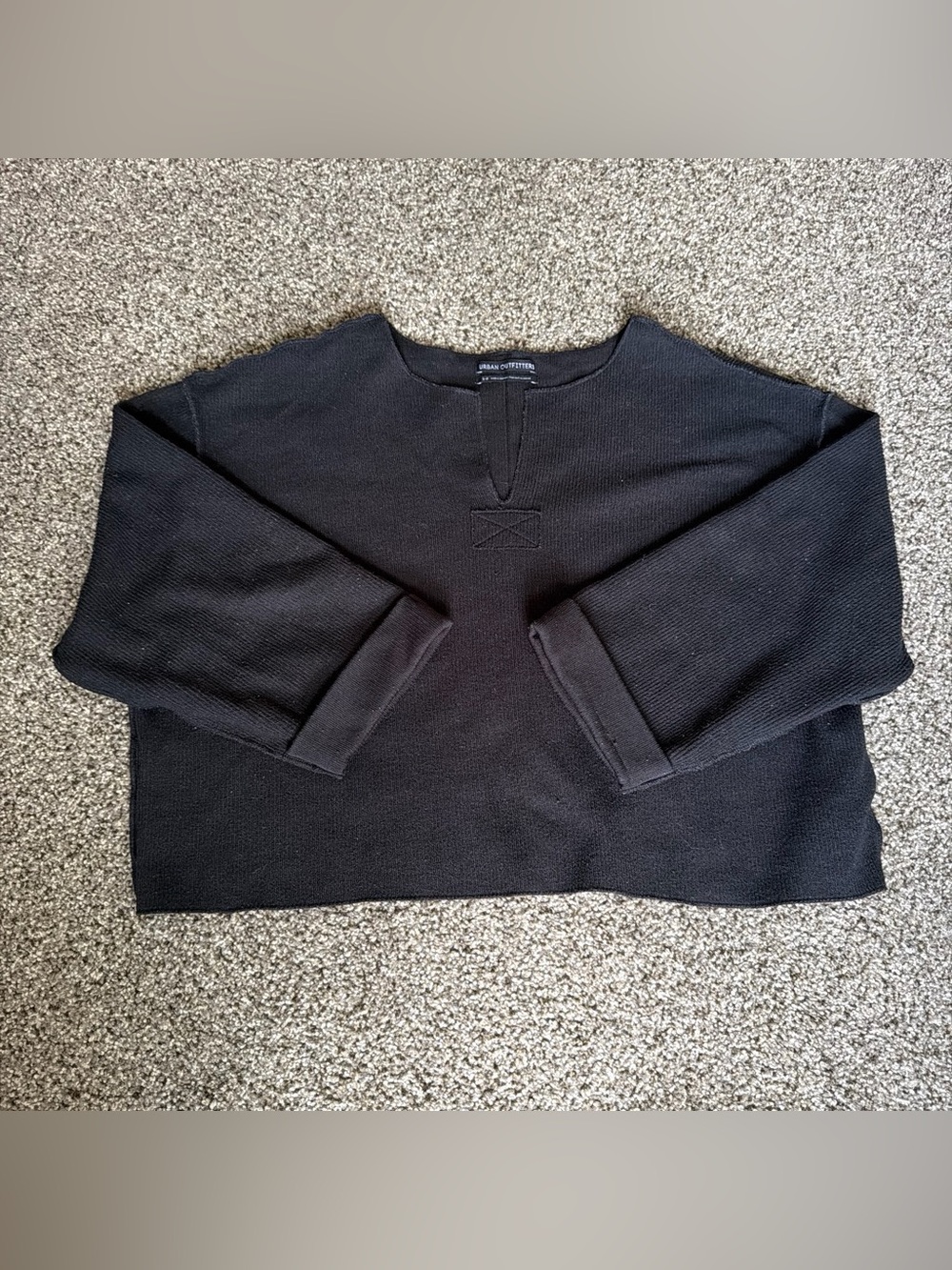 Black Crewneck Men's Sweater - Unbranded